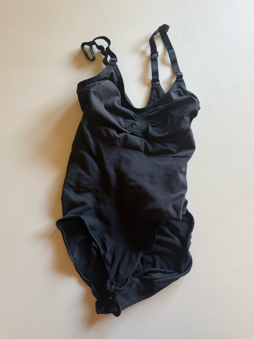 SKIMS Black Seamless BRIEF BODYSUIT size L/XL